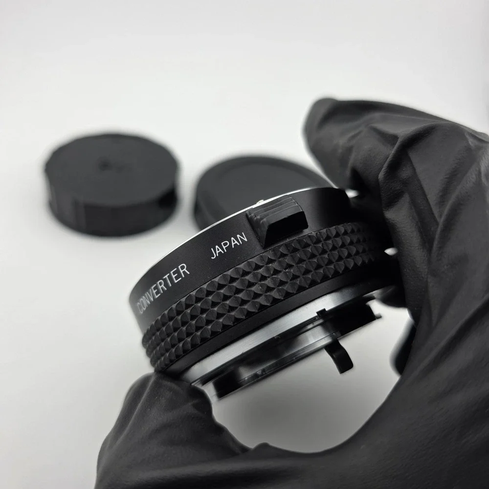 Rokina Auto 2X Converter Lens Japan with Leather Case‎ Photography Camera
